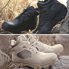 Load image into Gallery viewer, Army Male Desert Outdoor Hiking Boots Landing Tactical Military Shoes