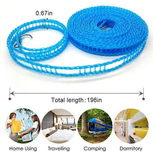 Windproof Non-Slip Clothesline