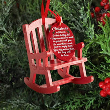 Load image into Gallery viewer, Christmas in Heaven Rocking Chair Ornament