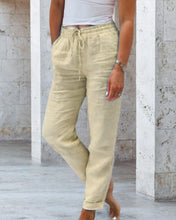 Load image into Gallery viewer, Casual  Solid Color Straight Leg Pant