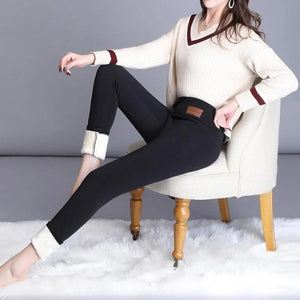 Winter Tight Warm Thick Cashmere Pants