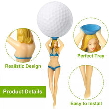 Load image into Gallery viewer, Funny Bikini Girl Golf Tees (6pcs)