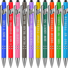 Load image into Gallery viewer, 10 pcs Funny Office Pens(Black Ink)