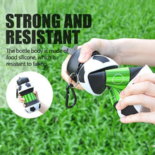 Load image into Gallery viewer, Foldable Football Ball Water Bottle
