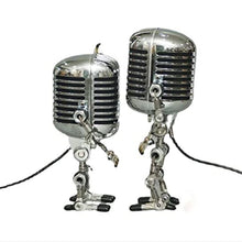 Load image into Gallery viewer, Retro Microphone Robot USB