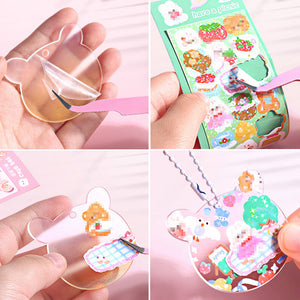 Goo Card Sticker Set Children's Toys To Make Handbook