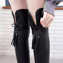 Load image into Gallery viewer, Bow Elastic Soft Warm Comfortable Boots