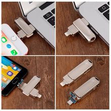Load image into Gallery viewer, 3-in-1 USB Flash Drive