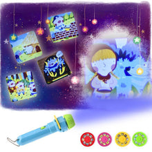 Load image into Gallery viewer, Kids Story Time Flashlight Projector