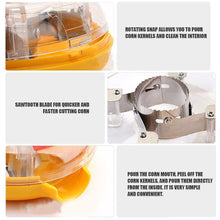 Load image into Gallery viewer, Corn Peeler with Circular Stainless Steel Blade Strips