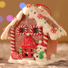 Load image into Gallery viewer, Soft Clay LED Glowing Christmas House