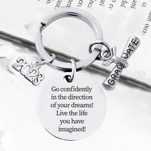 Load image into Gallery viewer, 2023 Graduation Season Metal Keychain Gift with gift box