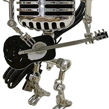 Load image into Gallery viewer, Retro Microphone Robot USB