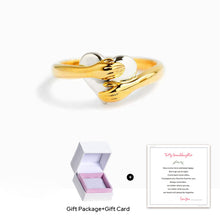 Load image into Gallery viewer, Feel My Love Hug Heart Ring