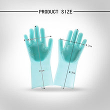 Load image into Gallery viewer, Magic Silicone Washing Gloves