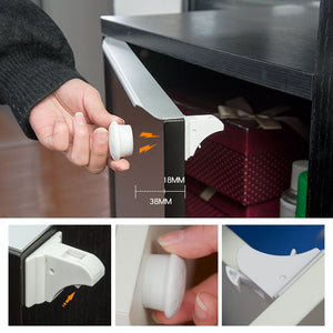 Magnetic Cabinet Locks Baby Proofing