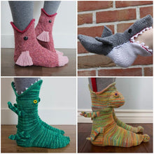 Load image into Gallery viewer, Animal Cute Knitted Socks Unisex Novelty Winter Warm
