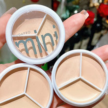 Load image into Gallery viewer, 💃Tri-Color Concealer Palette Of Covers Acne Marks Dark Circles