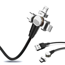 Load image into Gallery viewer, 180 rotation Magnetic Charging Cable