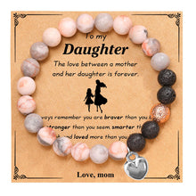 Load image into Gallery viewer, Pink Zebra Heart Charm Bracelet