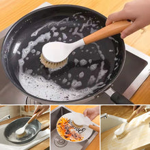Load image into Gallery viewer, Wooden Handle Pan Brush