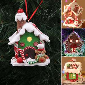 Soft Clay LED Glowing Christmas House