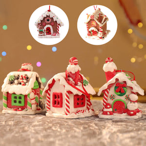 Soft Clay LED Glowing Christmas House