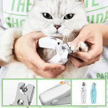 Load image into Gallery viewer, Professional LED Light Pet Nail Clippers