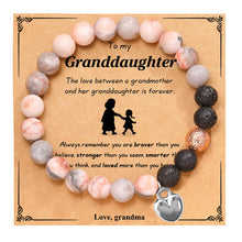 Load image into Gallery viewer, Pink Zebra Heart Charm Bracelet