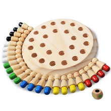 Load image into Gallery viewer, Wooden Memory Match Stick Chess