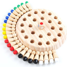 Load image into Gallery viewer, Wooden Memory Match Stick Chess