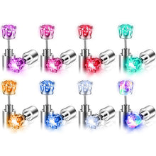 Load image into Gallery viewer, Led Earrings Light Up Flashing Blinking Earring