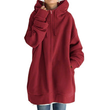 Load image into Gallery viewer, Women Cozy Winter Oversized Pullover Hoodie