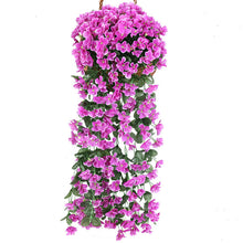 Load image into Gallery viewer, Simulated Violet Hanging Basket
