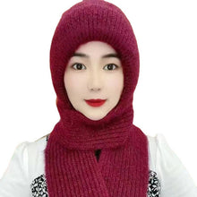 Load image into Gallery viewer, Integrated Ear Protection Windproof Cap Scarf