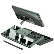 Load image into Gallery viewer, Samsung S23 Plated Stand Phone Case
