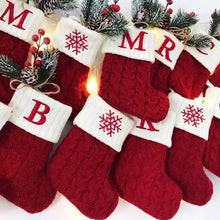 Load image into Gallery viewer, Christmas Letter Gift Socks