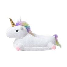 Load image into Gallery viewer, Indoor Warm Lovely Unicorn Slippers