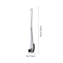 Load image into Gallery viewer, Double-sided Flocking Toilet Cleaning Brush