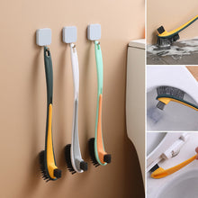 Load image into Gallery viewer, Double-sided Flocking Toilet Cleaning Brush