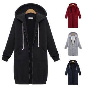 Women's Casual Zip up Fleece Hoodies