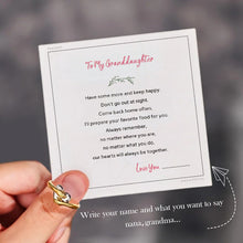Load image into Gallery viewer, Feel My Love Hug Heart Ring