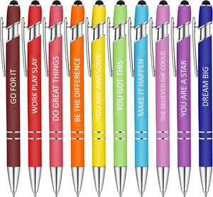 10 pcs Funny Office Pens(Black Ink)