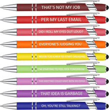 Load image into Gallery viewer, 10 pcs Funny Office Pens(Black Ink)