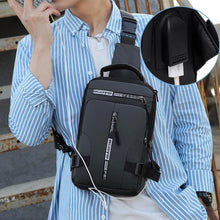 Load image into Gallery viewer, Multi-Usage Chest Bag with Charging Port