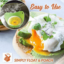 Load image into Gallery viewer, Easy Silicone Egg Poacher (Set of 4)