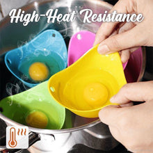 Load image into Gallery viewer, Easy Silicone Egg Poacher (Set of 4)