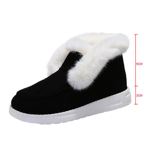 Soft-soled Plush Anti-slip Low-top Boots