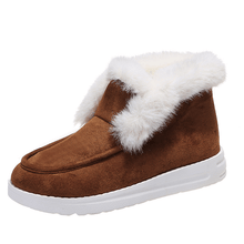 Load image into Gallery viewer, Soft-soled Plush Anti-slip Low-top Boots