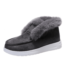 Load image into Gallery viewer, Soft-soled Plush Anti-slip Low-top Boots